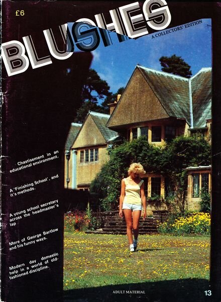 Blushes – Issue 13 Cover