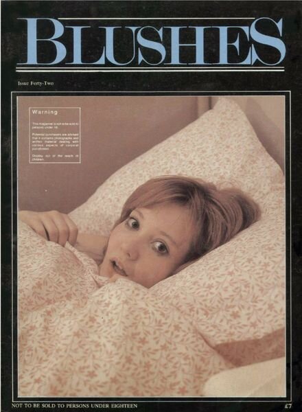 Blushes – Issue 42 Cover