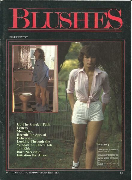Blushes – Issue 52 Cover