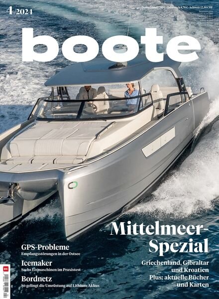 Boote – April 2024 Cover