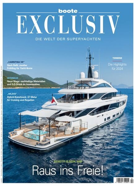 Boote Exclusiv – Marz-April 2024 Cover