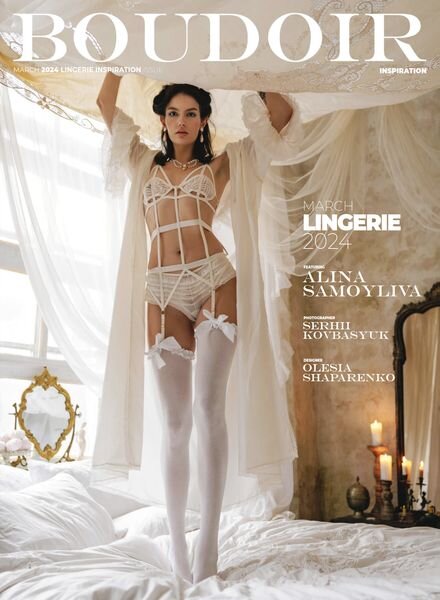 Boudoir Inspiration – March 2024 Lingerie Inspiration Issue Cover