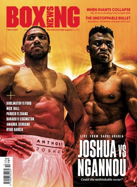 Boxing News – 7 March 2024 Cover
