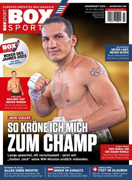 BoxSport – Marz 2024 Cover