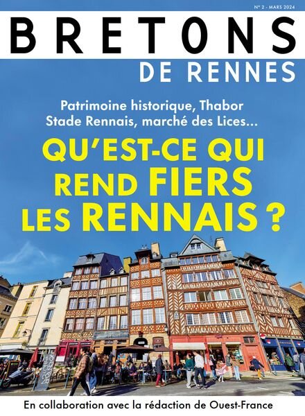 Bretons de Rennes – Mars 2024 Cover