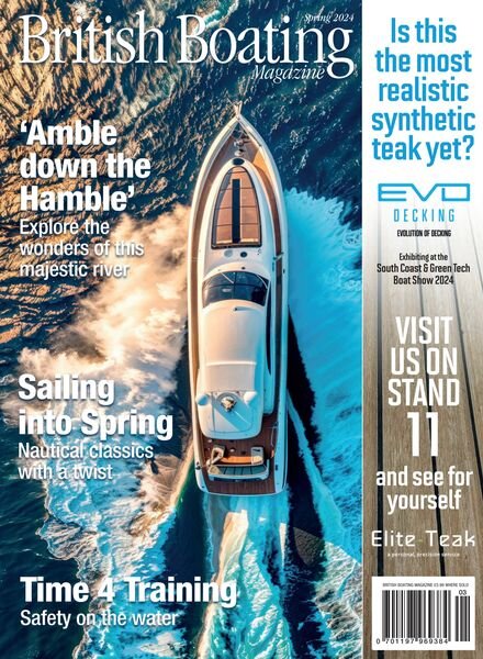 British Boating Magazine – Spring 2024 Cover