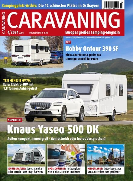 Caravaning – April 2024 Cover