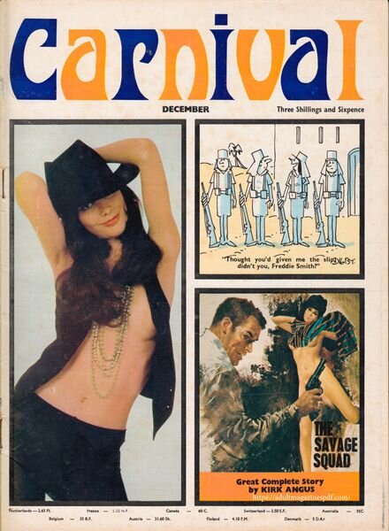 Carnival – December 1969 Cover