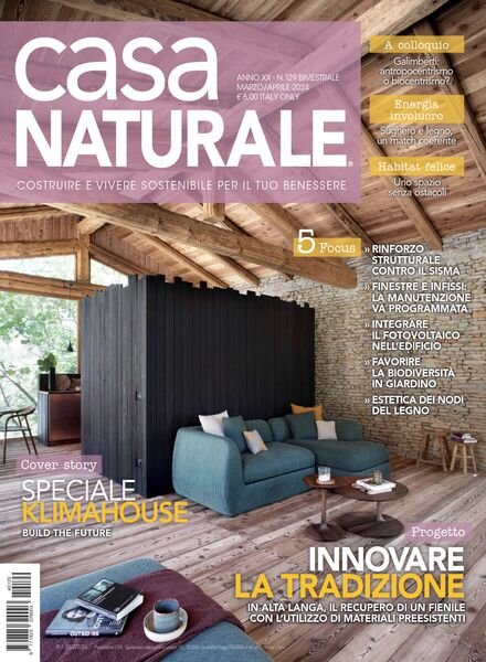 Casa Naturale – Marzo-Aprile 2024 Cover