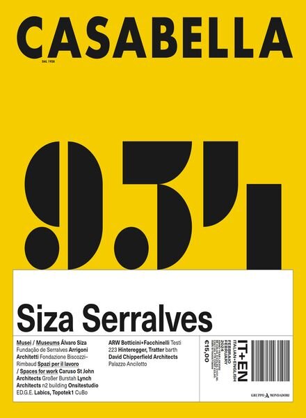 Casabella – Febbraio 2024 Cover