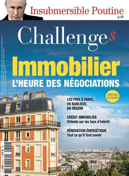 Challenges – 14 Mars 2024 Cover