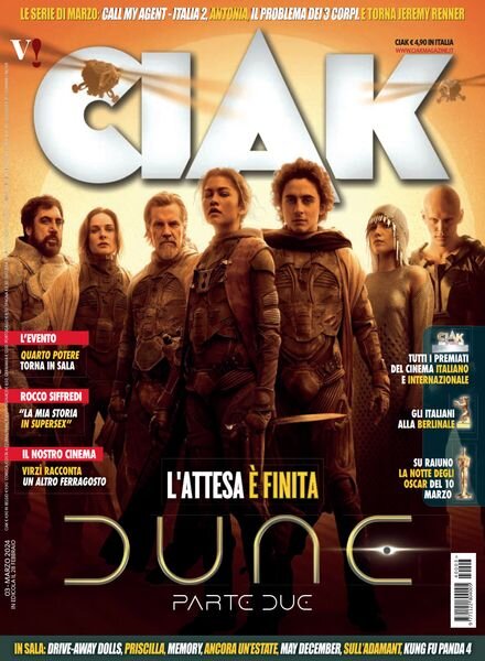 Ciak – Marzo 2024 Cover