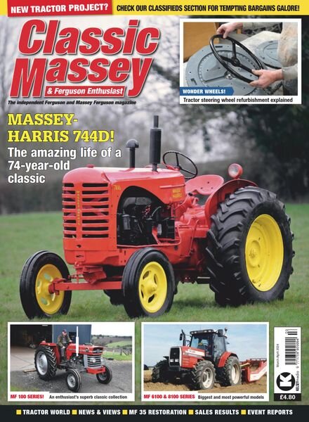 Classic Massey & Ferguson Enthusiast – March-April 2024 Cover