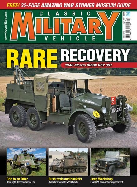 Classic Military Vehicle – April 2024 Cover