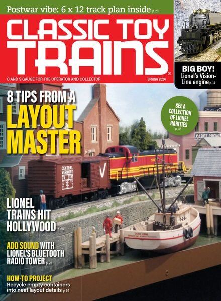 Classic Toy Trains – Spring 2024 Cover