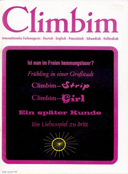 Climbim – Nr 4 June 1977 Cover