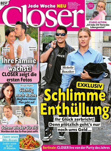 Closer Germany – 28 Februar 2024 Cover