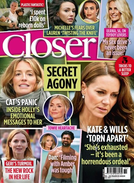 Closer UK – Issue 1099 – 16 March 2024 Cover