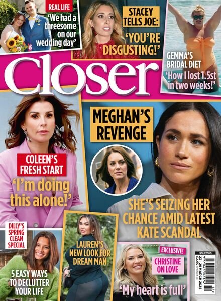Closer UK – Issue 1100 – 23 March 2024 Cover