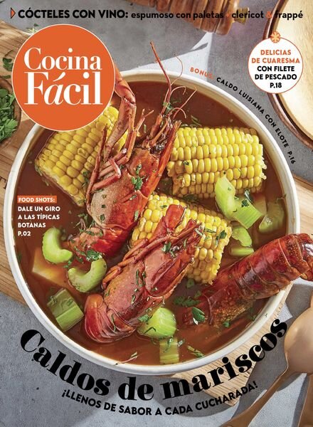 Cocina Facil Mexico – Marzo 2024 Cover