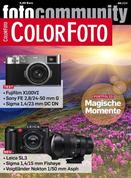 ColorFoto – April 2024 Cover