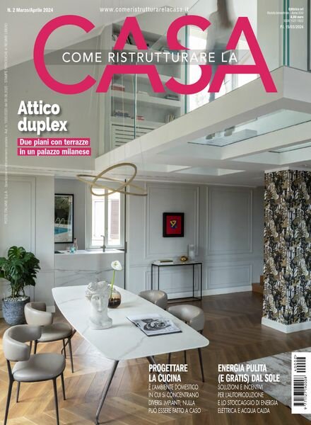 Come Ristrutturare la Casa – Marzo-Aprile 2024 Cover