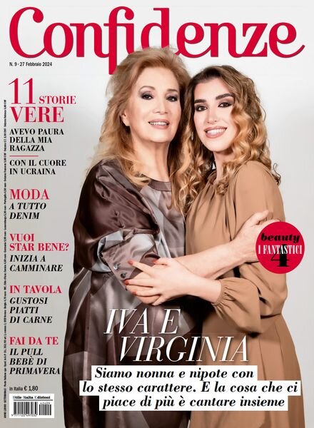 Confidenze – 27 Febbraio 2024 Cover