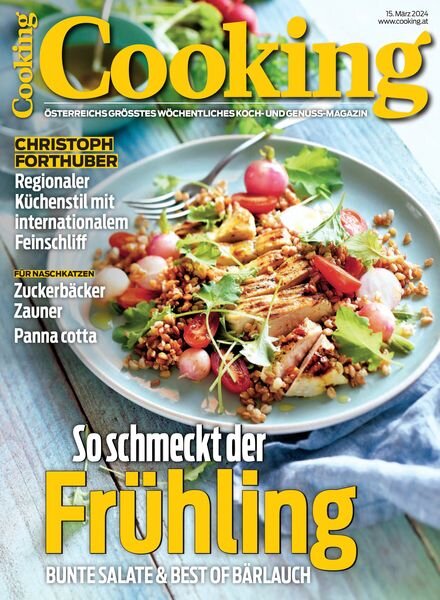 Cooking Austria – 15 Marz 2024 Cover