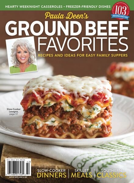 Cooking with Paula Deen – Best Ground Beef Recipes 2024 Cover