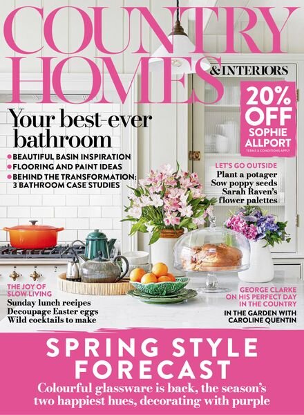 Country Homes & Interiors – April 2024 Cover