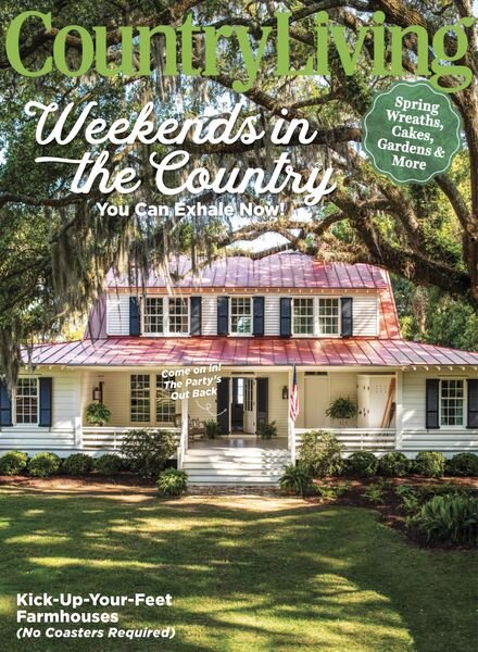 Country Living USA – April-May 2024 Cover