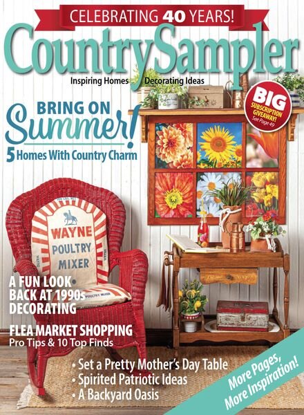 Country Sampler – Summer 2024 Cover