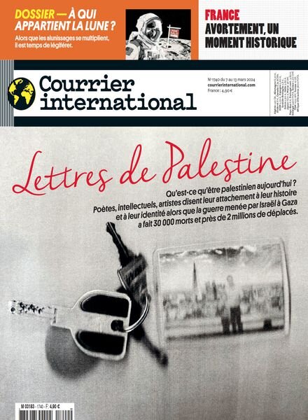 Courrier International – 7 Mars 2024 Cover