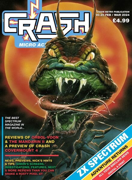 Crash Micro Action – Issue 20 – February-March 2024 Cover