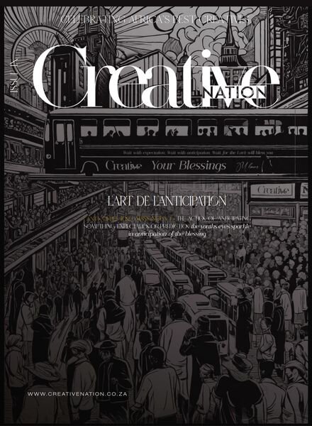 Creative Nation Magazine – Anticipation – February 2024 Cover