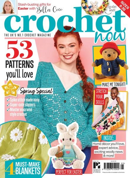 Crochet Now – Issue 105 – 29 February 2024 Cover