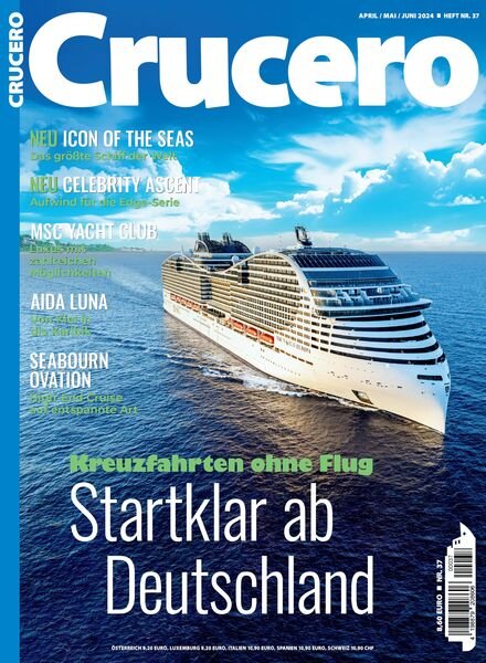 Crucero – April-Mai-Juni 2024 Cover