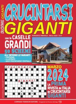 Crucintarsi Giganti – Marzo 2024