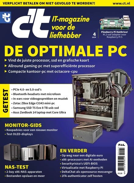 c’t Magazine Netherlands – April 2024 Cover