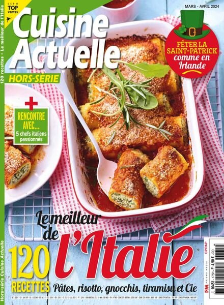 Cuisine Actuelle – Hors-Serie – Mars-Avril 2024 Cover