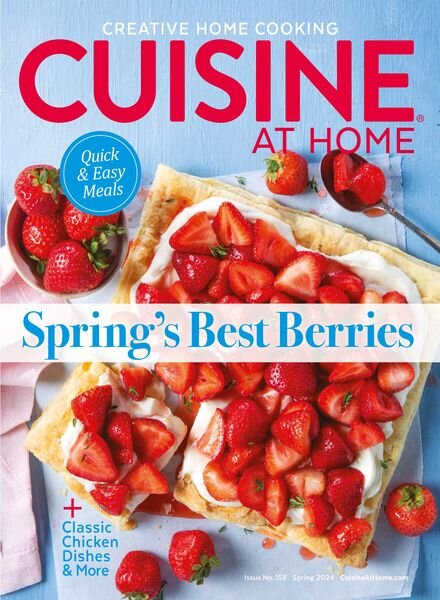 Cuisine at Home – Spring 2024 Cover