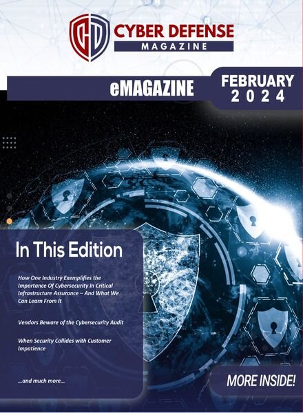 Cyber Defense Magazine – February 2024 Cover