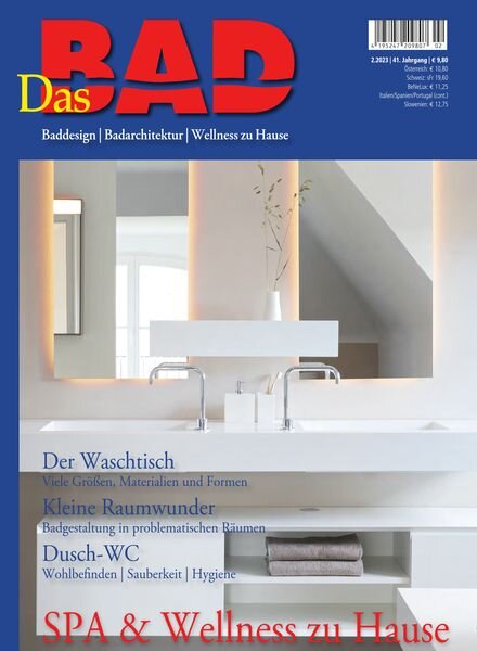 Das Bad Magazin – Nr 2 2023 Cover