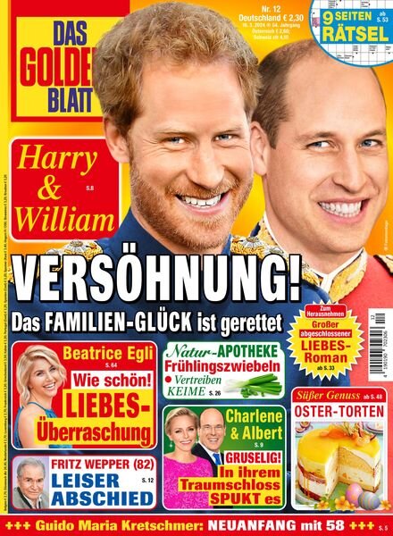 Das Goldene Blatt – 16 Marz 2024 Cover