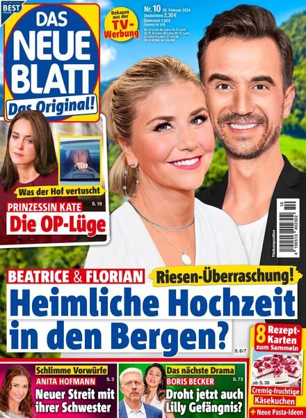 Das Neue Blatt – 28 Februar 2024 Cover
