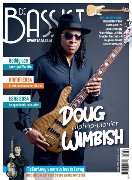 De Bassist – April-Mei-Juni 2024 Cover