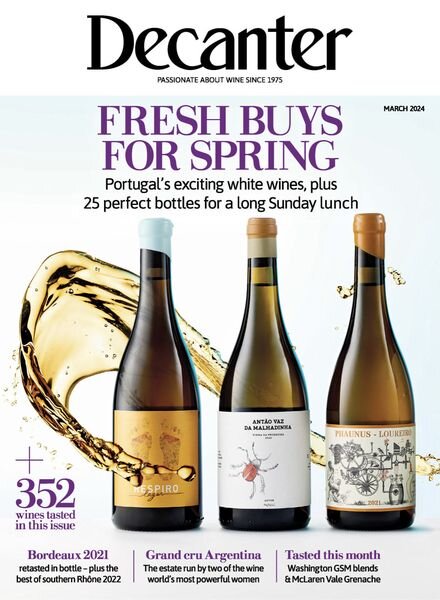 Decanter UK – March 2024 Cover