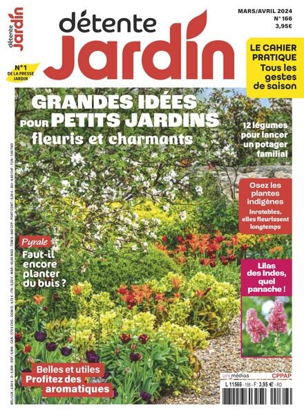 Detente Jardin – Mars-Avril 2024 Cover
