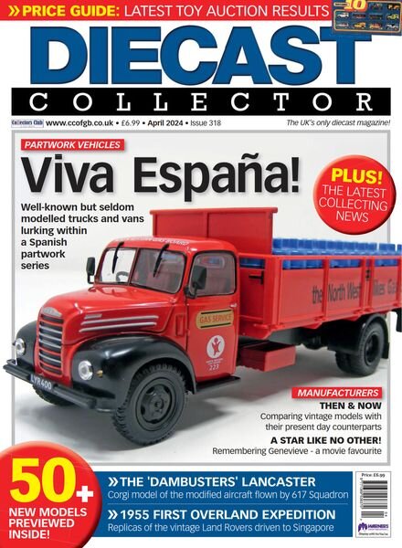 Diecast Collector – Issue 318 – April 2024 Cover