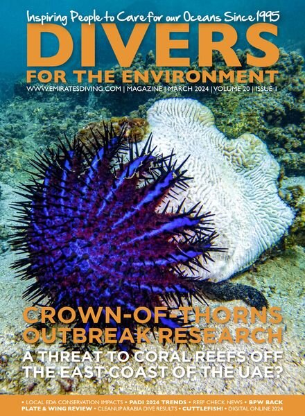 Divers For The Environment – March 2024 Cover
